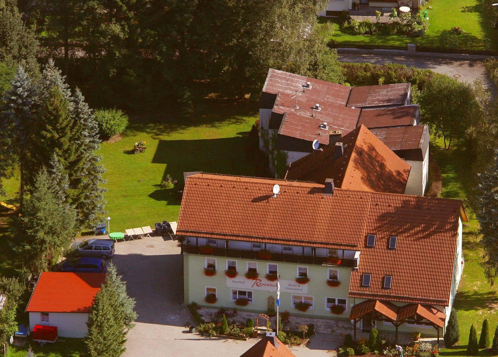 Gasthof Roseneck Wallenfels Exterior foto
